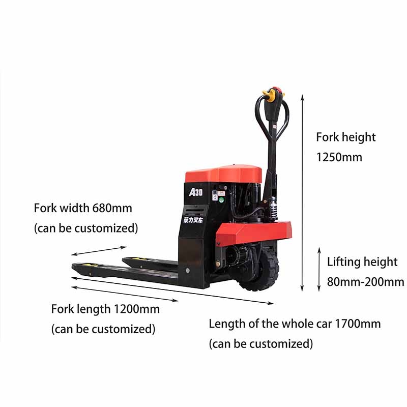 3T Electric Pallet Truck Off-Road 