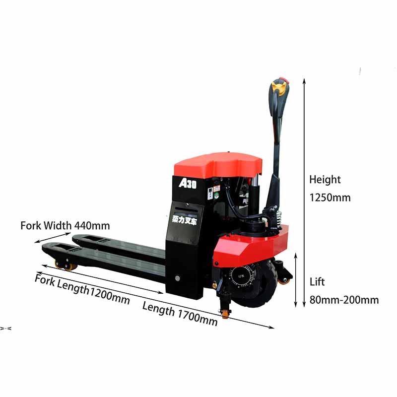 3T Electric Pallet Truck Off-Road 